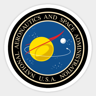 NASA vintage Sticker